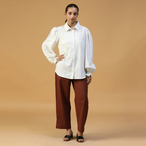 Organic Handwoven cotton shirt